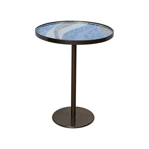 Glass Mosaic Accent Table